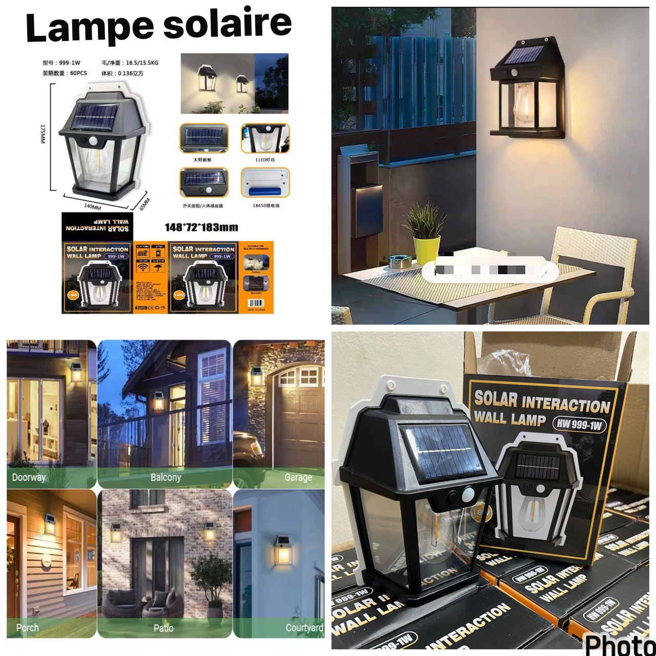 Lampe solaire