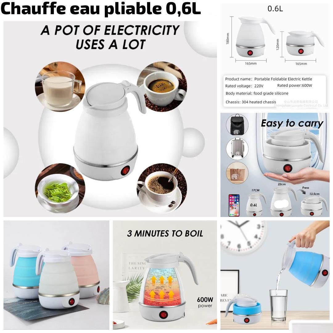 Chauffe eau pliable